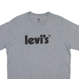 LEVI'S Mens T-Shirt Grey M