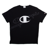CHAMPION Womens T-Shirt Black L