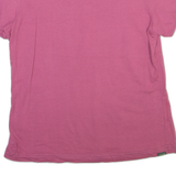 REEBOK Womens T-Shirt Pink V-Neck UK 14