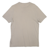 REEBOK Mens T-Shirt Beige M