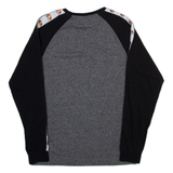 ELLESSE Mens T-Shirt Grey Long Sleeve S
