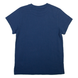 ADIDAS ORIGINALS Womens T-Shirt Blue UK 8