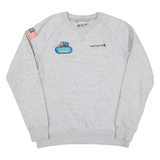 CARHARTT Relaxed Fit B&h Disposal Womens Sweatshirt Grey USA M