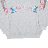 The Last Eagle Mens Sweatshirt Grey 90s USA L