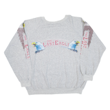 The Last Eagle Mens Sweatshirt Grey 90s USA L