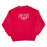 Ohio State Mens Sweatshirt Red 90s USA 2XL