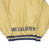 HOLLOWAY United Football Mens Sweatshirt Gold V-Neck USA M