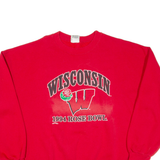 NUTMEG Wisconsin 1994 Rose Bowl Mens Sweatshirt Red 90s USA XL