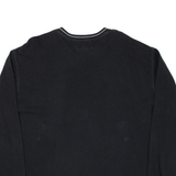 CHAPS RALPH LAUREN Mens Sweatshirt Black V-Neck 2XL