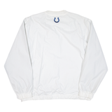 NFL Colts Mens Sweatshirt White V-Neck USA L