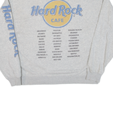 HARD ROCK CAFE America Womens Sweatshirt Grey USA S