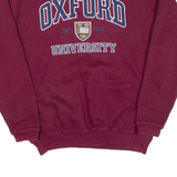 Oxford University Mens Sweatshirt Maroon M