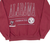 HAINES Alabama Crimson Tide Mens Sweatshirt Maroon USA L