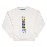 ADIDAS Originals World Womens Sweatshirt White UK 6