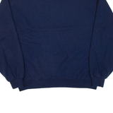 JERZEES The Gridiron Football Mens Sweatshirt Blue USA L