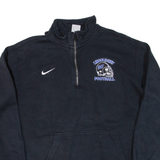 NIKE Lincolnway Football Mens Sweatshirt Black 1/4 Zip XL