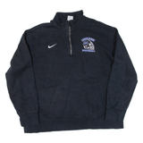 NIKE Lincolnway Football Mens Sweatshirt Black 1/4 Zip XL