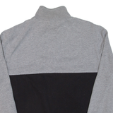 NAUTICA Mens Sweatshirt Grey 1/4 Zip M