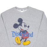 DISNEY Mickey Mouse Womens Sweatshirt Grey M