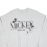 MICKEY MOUSE Mickey Mouse Womens Sweatshirt Grey 2XL