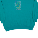 POOH Winnie The Pooh Womens Sweatshirt Blue XL