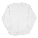 SUPER SWEATS Western Mom Washington Mens Sweatshirt White USA L