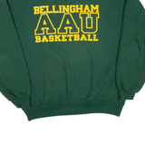SUPER SWEATS Bellingham Aau Basketball Mens Sweatshirt Green USA XL