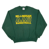 SUPER SWEATS Bellingham Aau Basketball Mens Sweatshirt Green USA XL