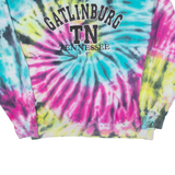 SANJEEV Gatlinburg Tennessee Tie Dye Mens Sweatshirt Blue USA XL