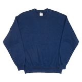 SOFFE Mens Sweatshirt Blue L