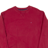 TOMMY HILFIGER Mens Sweatshirt Red L