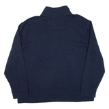 NAUTICA Mens Sweatshirt Blue 1/4 Zip XL