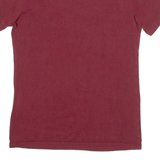 LEVI'S Mens T-Shirt Maroon Crew Neck S