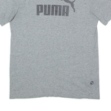 PUMA Mens T-Shirt Grey Crew Neck S