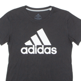 ADIDAS Mens T-Shirt Black Crew Neck M