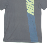 NIKE Athletic Cut Mens T-Shirt Grey Crew Neck S