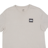 PUMA Mens T-Shirt Grey Crew Neck M