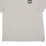 PUMA Mens T-Shirt Grey Crew Neck M