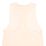 NIKE Womens Vest Orange Sleeveless Crew Neck S