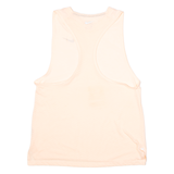 NIKE Womens Vest Orange Sleeveless Crew Neck S