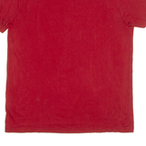 PUMA Mens T-Shirt Red Crew Neck L