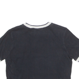 NIKE Womens T-Shirt Blue Crew Neck S