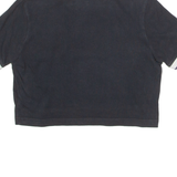 NIKE Womens T-Shirt Blue Crew Neck S