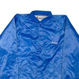 CARDINAL Mens Bomber Jacket Blue Nylon USA L