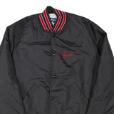 HOLLOWAY Mens Bomber Jacket Black Nylon M