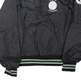 BUSH KELLER CO Mens Pullover Jacket Black Nylon XL