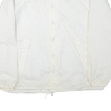 AUBURN Mens Shell Jacket White Nylon L