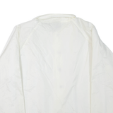 AUBURN Mens Shell Jacket White Nylon L