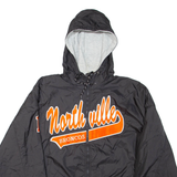 HOLLOWAY North Ville Broncos Mens Jacket Black Nylon USA Hooded 2XL