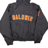 HOLLOWAY North Ville Broncos Mens Jacket Black Nylon USA Hooded 2XL